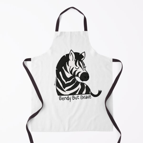 Item preview, Bendy But Brave Zebra Illustration EDS AWARENESS designed and sold by st4rlitmoon.