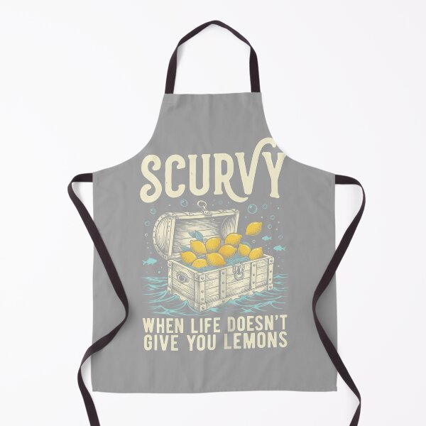 Item preview, Scurvy When Life Doesn't Give You Lemons Funny Pirate Dad_2 designed and sold by GreggRoss.