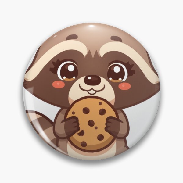 Item preview, Adorable Cartoon Raccoon Clipart designed and sold by redblink store.