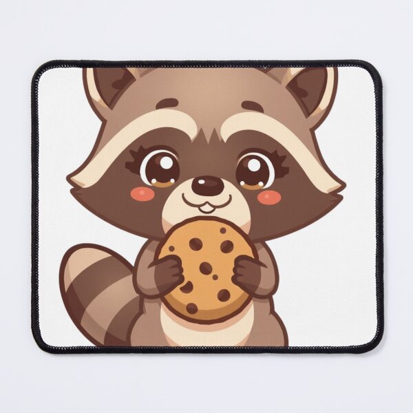 Item preview, Adorable Cartoon Raccoon Clipart designed and sold by redblink store.