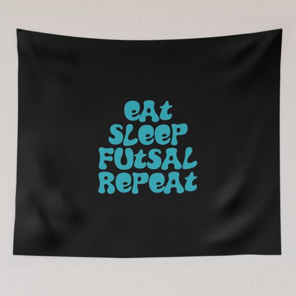 Item preview, Eat Sleep Futsal Repeat!  designed and sold by Hello Bee Bee.