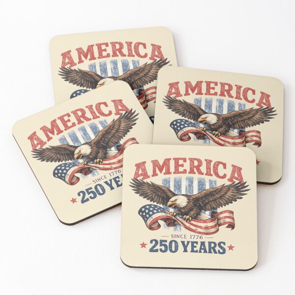 Item preview, America 250 Years Bald Eagle Since 1776 Patriotic Tee designed and sold by POD DYNASTY.