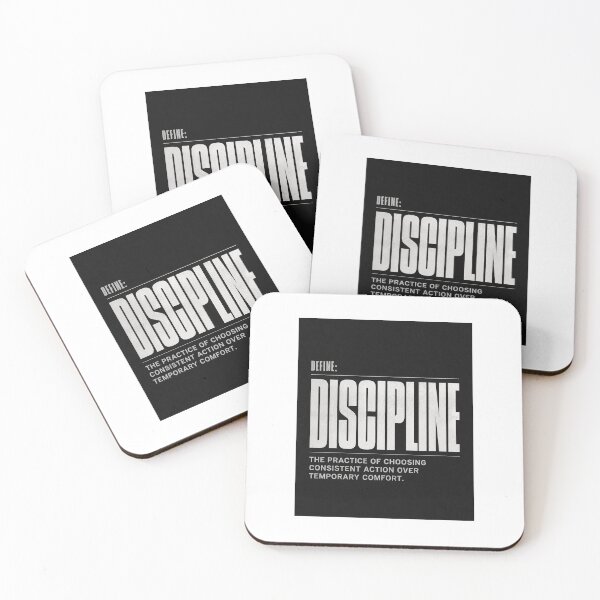 Item preview, Discipline Definition Typography Design designed and sold by PrintxforxYou.