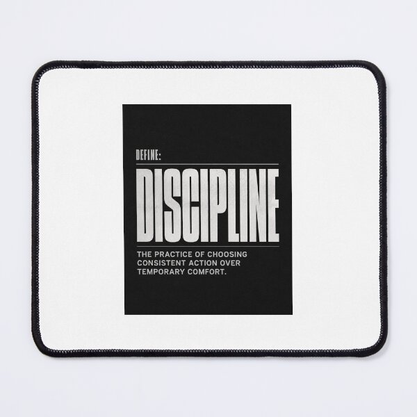 Item preview, Discipline Definition Typography Design designed and sold by PrintxforxYou.