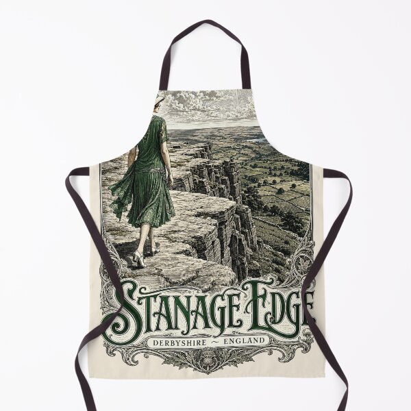 Item preview, Stanage Edge, Derbyshire, England [Wood Engraving] designed and sold by elektronen.