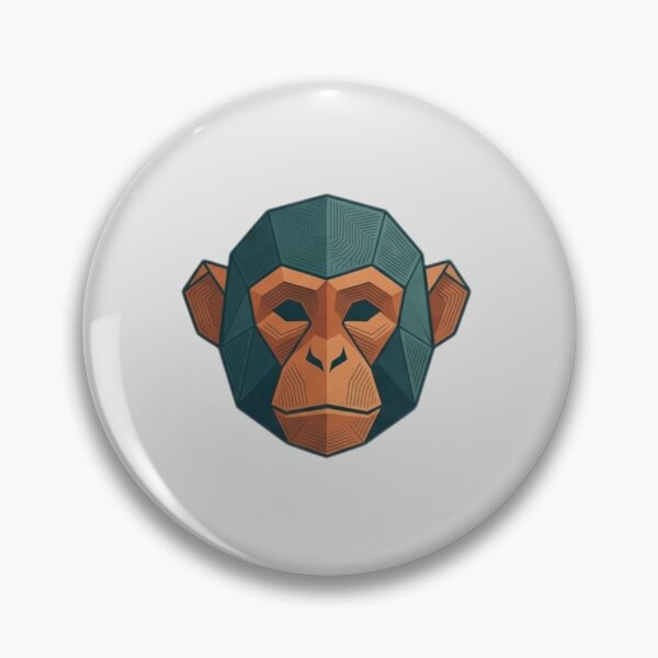 Item preview, Geometric Monkey Mask – Urban Style Sweatshirt for Creative Youth designed and sold by bsbd-action.
