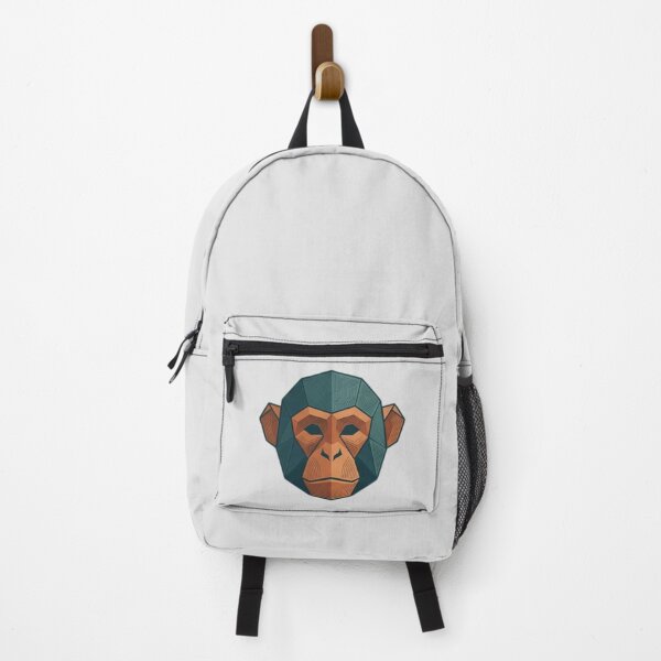 Item preview, Geometric Monkey Mask – Urban Style Sweatshirt for Creative Youth designed and sold by bsbd-action.