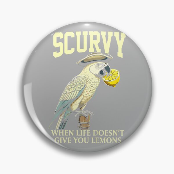 Item preview, Scurvy When Life Doesn't Give You Lemons Funny Pirate Dad_3 designed and sold by GreggRoss.
