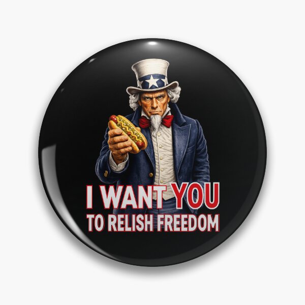 Item preview, Funny Hot Dog Lover Patriotic Americana Food July 4th Humor designed and sold by TheTrendsDesk.