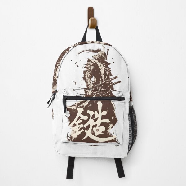 Item preview, Samurai Spirit Japanese Warrior Art | Vintage Ink Brush Samurai | Bushido Kanji Design designed and sold by Dyan4.