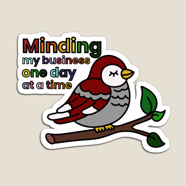 Item preview, Minding My Business Red Robin designed and sold by MadisonElisabeth.