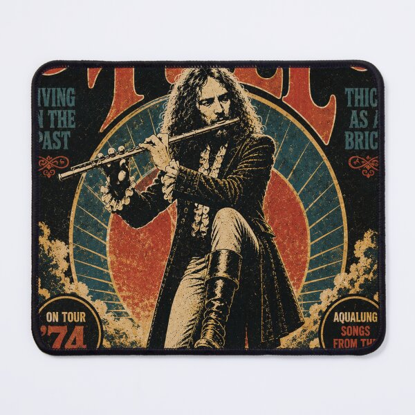 Item preview, Jethro Tull 1974 Tour Poster Living in The Past designed and sold by lecheston91.