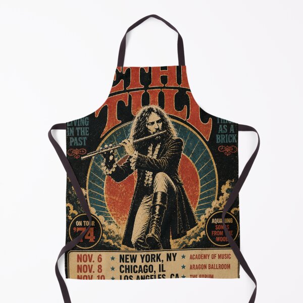 Item preview, Jethro Tull 1974 Tour Poster Living in The Past designed and sold by lecheston91.