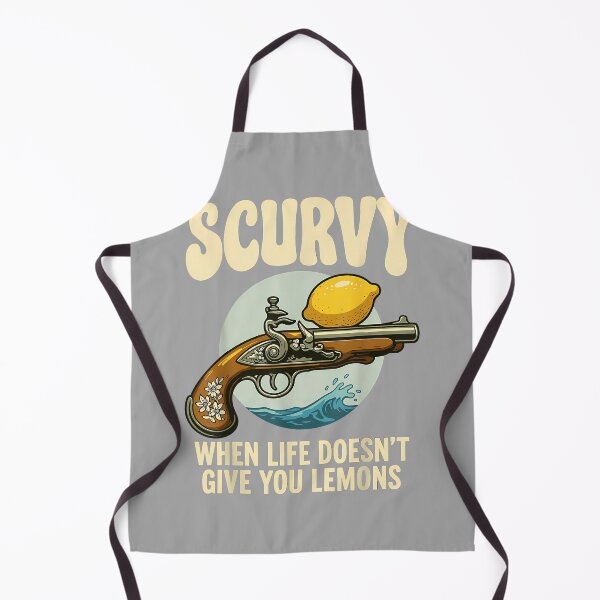Item preview, Scurvy When Life Doesn't Give You Lemons Funny Pirate Dad designed and sold by GreggRoss.