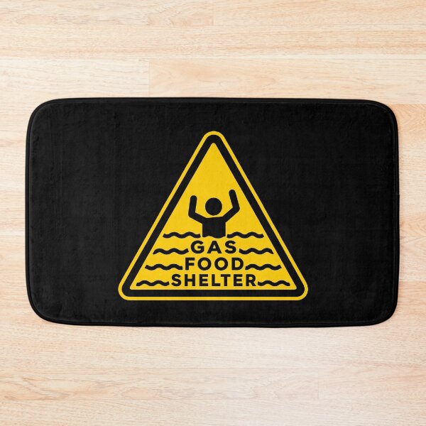 Item preview, Gas Food Shelter - Yellow designed and sold by Eclectic Eye Creations.