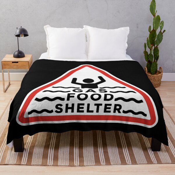 Item preview, Gas Food Shelter - Red designed and sold by Eclectic Eye Creations.