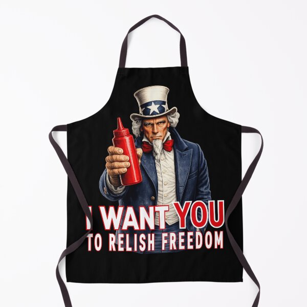Item preview, Funny Ketchup Lover Uncle Sam Food Humor designed and sold by TheTrendsDesk.