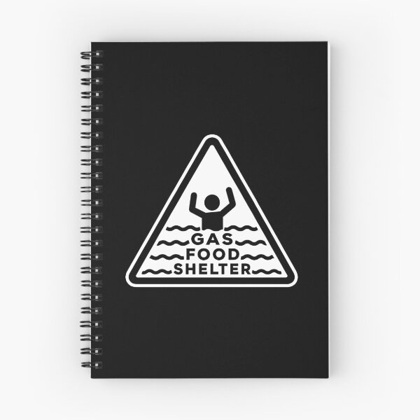 Item preview, Gas Food Shelter - Black designed and sold by Eclectic Eye Creations.