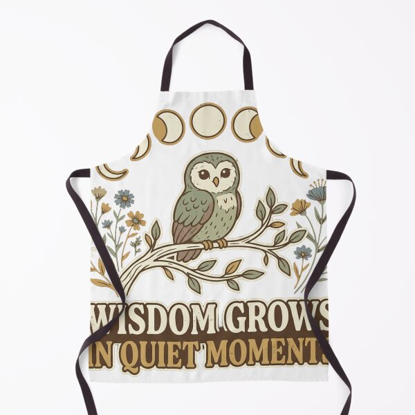 Item preview, Wisdom Grows In Quiet Moments designed and sold by PlushFutura.
