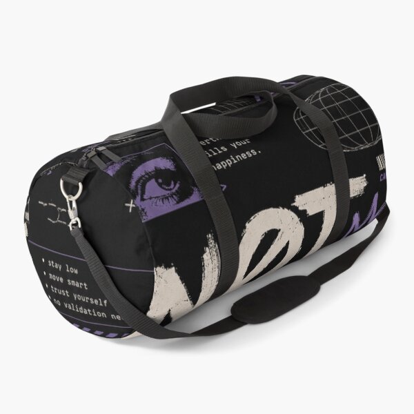 Item preview, Not My Problem Aesthetic Typography Design | Purple Grunge Motivation Quote Streetwear Graphic designed and sold by NBT-NOVA.