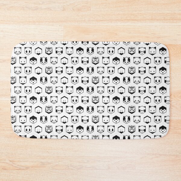 Item preview, Honeycomb Animals Dark designed and sold by animinimal.