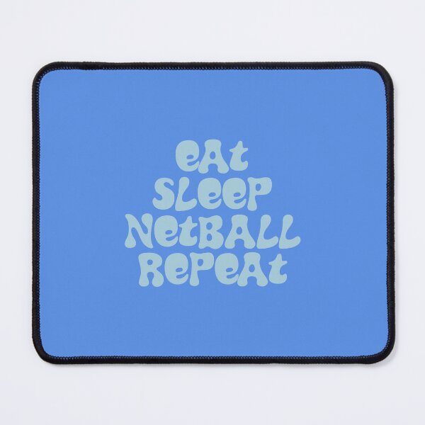 Item preview, Eat Sleep Netball Repeat designed and sold by Hello Bee Bee.
