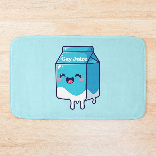 Item preview, Gay Juice - Dripping with pride - Kawaii (blues) designed and sold by Thelittlelord.