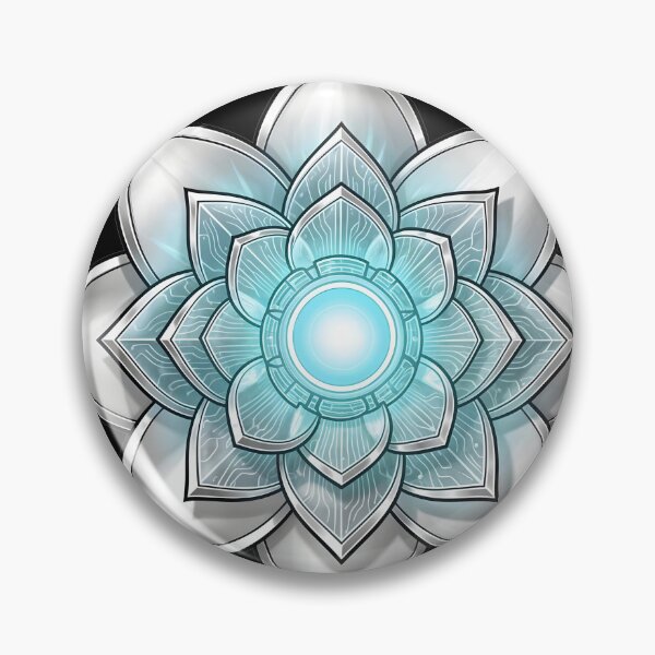 Item preview, Cybernetic Lotus Flower - Astro-Botanical Core designed and sold by BGM by AI.