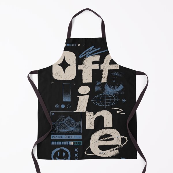 Item preview, Offline | Mental Reboot Aesthetic Typography Design designed and sold by NBT-NOVA.