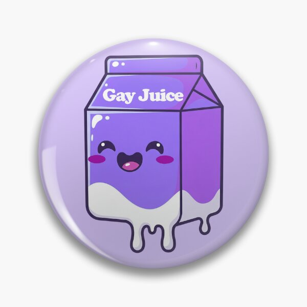 Item preview, Gay Juice - Dripping with pride - Kawaii (purples) designed and sold by Thelittlelord.