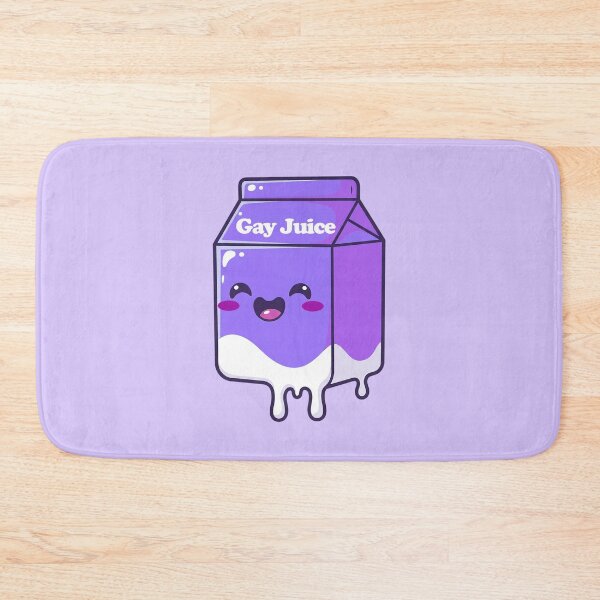 Item preview, Gay Juice - Dripping with pride - Kawaii (purples) designed and sold by Thelittlelord.