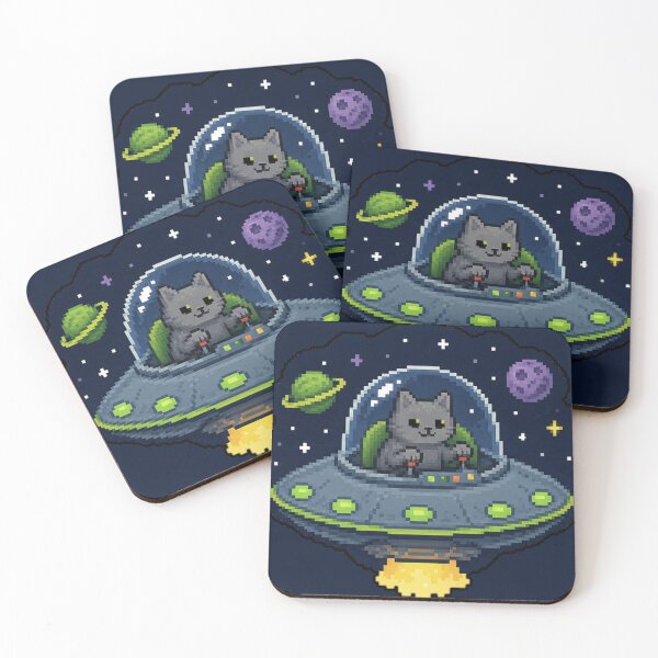 Item preview, Cat Ufo Pilot  designed and sold by Nol1ytv.