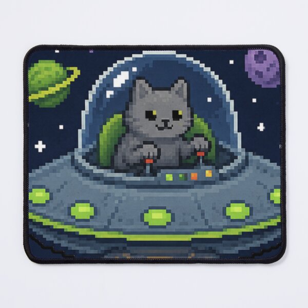 Item preview, Cat Ufo Pilot designed and sold by Nol1ytv.