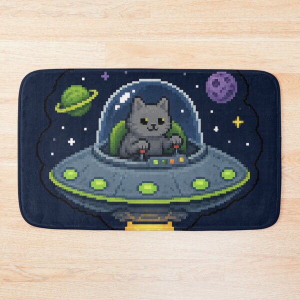 Item preview, Cat Ufo Pilot  designed and sold by Nol1ytv.