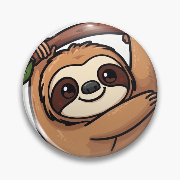 Item preview, Cute Hanging Sloth designed and sold by redblink store.