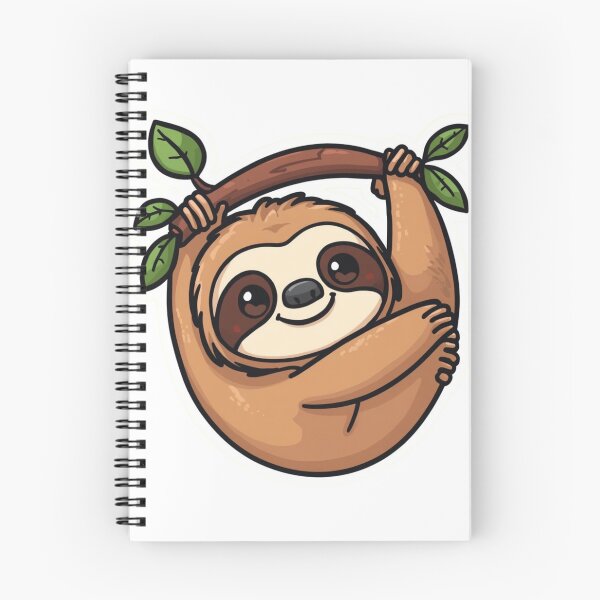 Item preview, Cute Hanging Sloth designed and sold by redblink store.