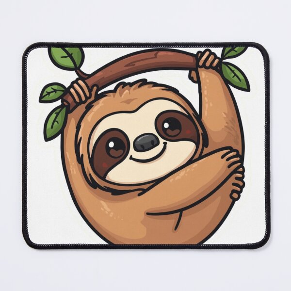 Item preview, Cute Hanging Sloth designed and sold by redblink store.