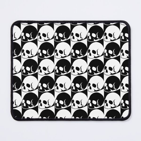 Item preview, Jawless Skull Geometric Tessellation Gothic Pattern designed and sold by Skulls & Calaveras.