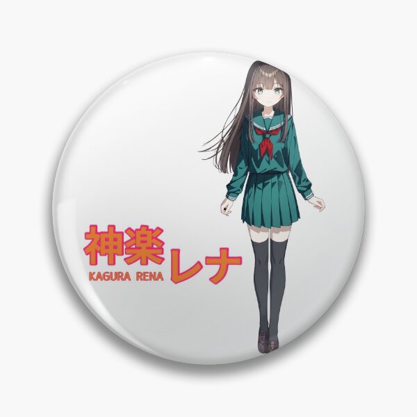 Item preview,  Kagura Rena – Silent Night Schoolgirl Aesthetic Anime Girl designed and sold by XODAD.