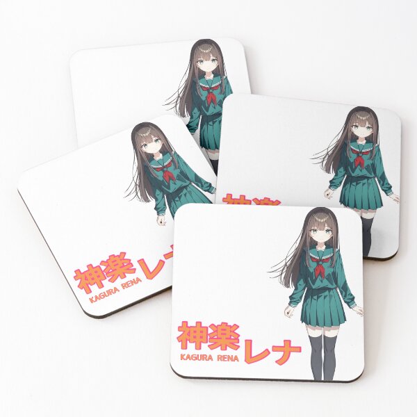 Item preview,  Kagura Rena – Silent Night Schoolgirl Aesthetic Anime Girl designed and sold by XODAD.