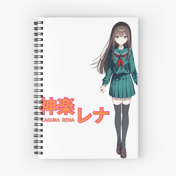 Item preview,  Kagura Rena – Silent Night Schoolgirl Aesthetic Anime Girl designed and sold by XODAD.