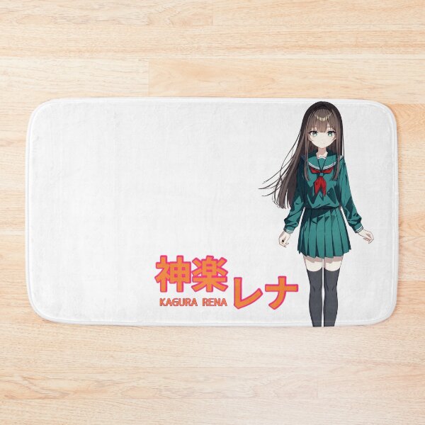 Item preview,  Kagura Rena – Silent Night Schoolgirl Aesthetic Anime Girl designed and sold by XODAD.