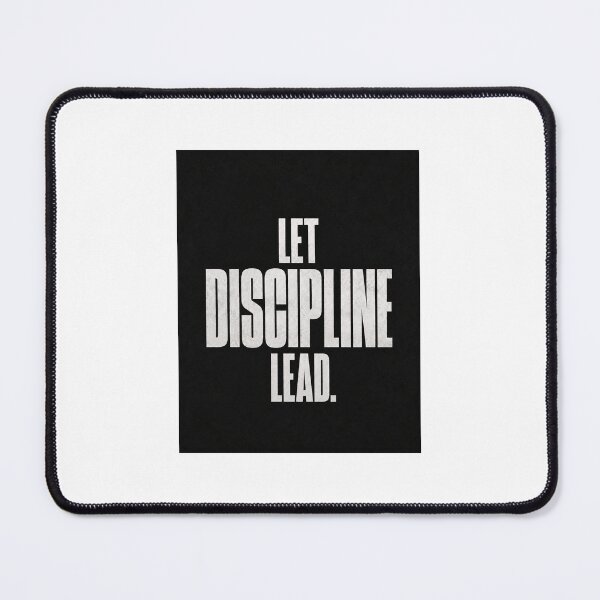 Item preview, Discipline Quote Minimalist Streetwear Design designed and sold by PrintxforxYou.