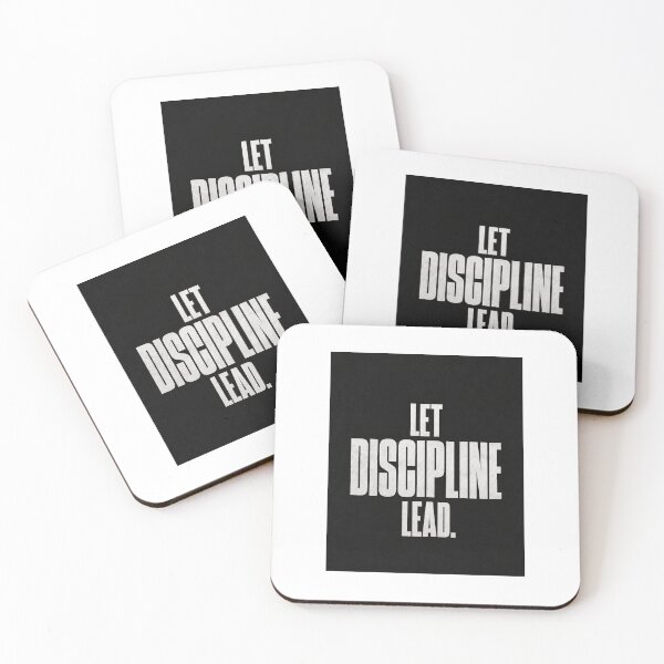 Item preview, Discipline Quote Minimalist Streetwear Design designed and sold by PrintxforxYou.