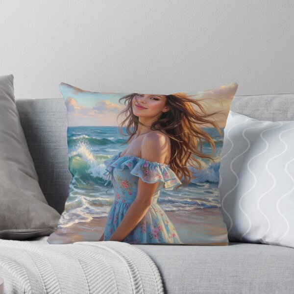 Item preview, Young Beauty Beach Ocean Sky  designed and sold by Davidaccio Collection .