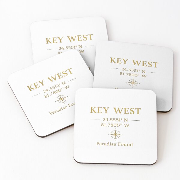 Item preview, Key West Coordinates Luxury Coastal designed and sold by piketo.