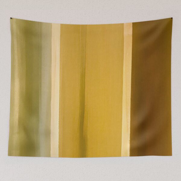 Item preview, Pastel Sage, Soft Butter, And Brown Abstract Painting designed and sold by DEC02.