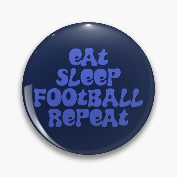 Item preview, Eat Sleep Football Repeat designed and sold by Hello Bee Bee.
