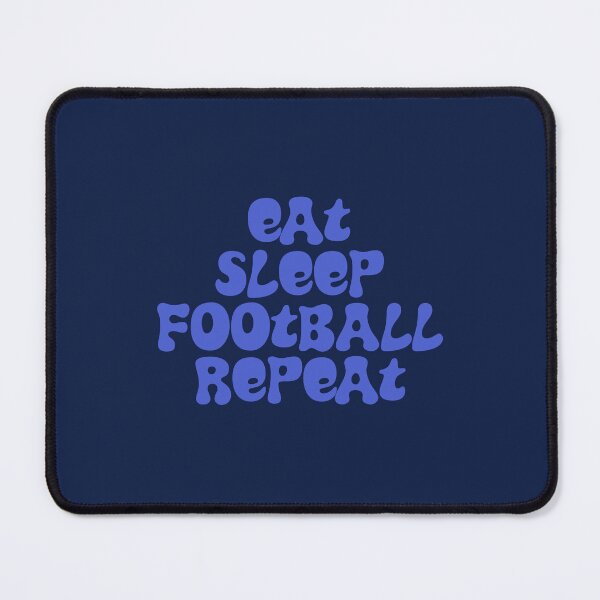 Item preview, Eat Sleep Football Repeat designed and sold by Hello Bee Bee.