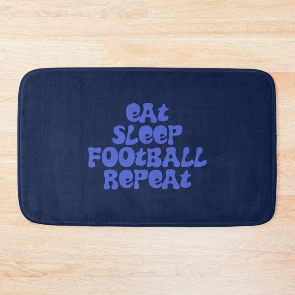 Item preview, Eat Sleep Football Repeat designed and sold by Hello Bee Bee.